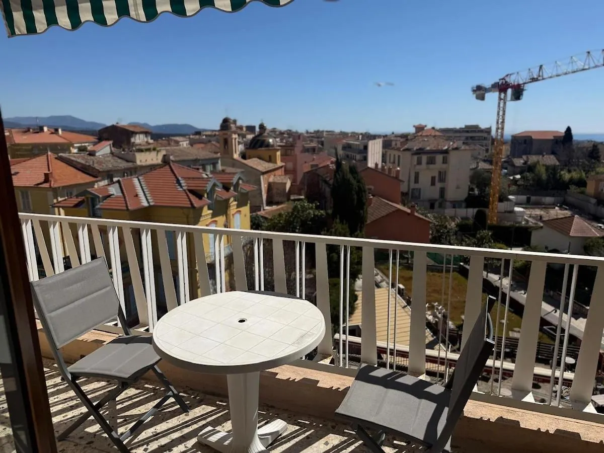2P Hyper Centre Sea View 55M Apartment Vence